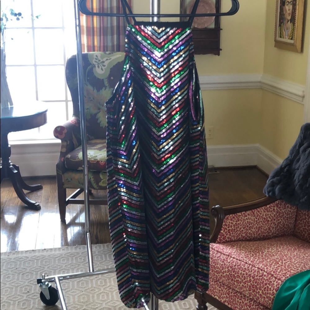 Amanda Uprichard Mako Sequin Dress